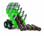 rolly toys - rollyTimber Trailer grün - Holzfuhrwerk