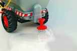 rolly toys - rollyTanker grau mit  Pumpe und Spritze - Tankwagen